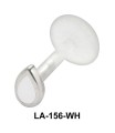Pear Shaped Labrets Push-in LA-156