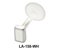 Red Enameled Box Labret Piercing PTFE LA-158