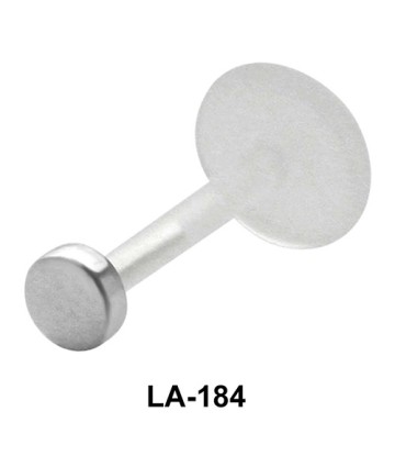 Circular Silver 925 Labrets Push-in LA-184