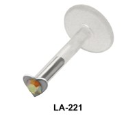 Heart Shaped Labrets Push-in LA-221