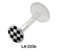 Checks Design Labrets Push-in LA-233b