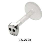 Skull Labrets Push-in LA-272s