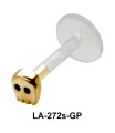 Skull Labrets Push-in LA-272s