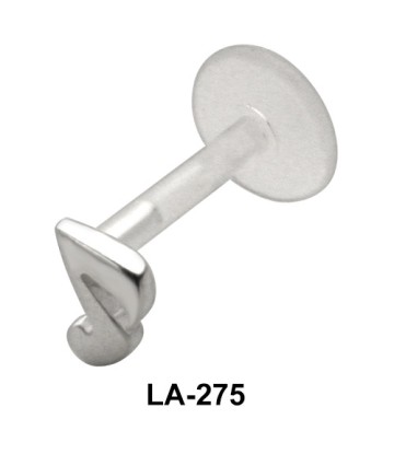 Musical Note Shaped Labrets Push-in LA-275