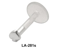 Spade Shaped Labrets Push-in LA-281s