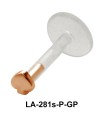 Spade Shaped Labrets Push-in LA-281s