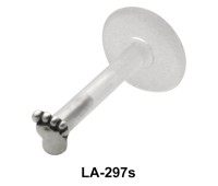 Baby Foot Shaped Labrets Piercing LA-297s 