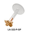 Butterfly Shaped Labrets Push-in LA-322 