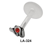 Snake Shaped Labrets Push-in LA-324 