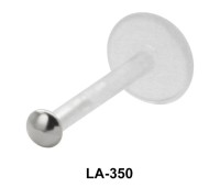 Small Plate Labrets Push-in LA-350