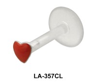 Red Heart Monroe Piercing  LA-357CL