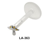Mushroom Shaped Labrets Push-in LA-363CL 