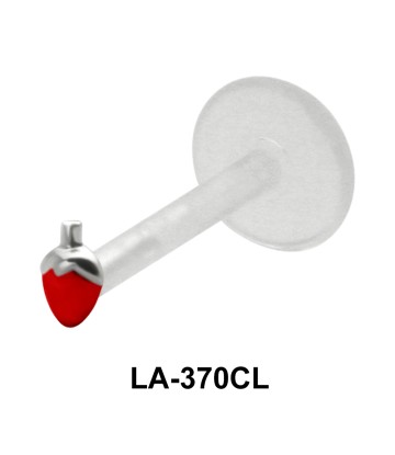 Strawberry Labrets Push-in LA-370CL 