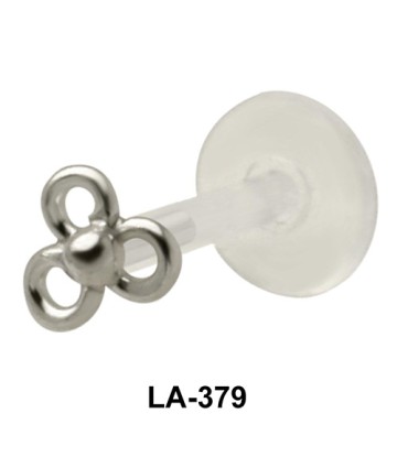 Hollow Flower Shaped Labrets Push-in LA-379