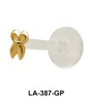 Scissors Shaped Labrets Push-in LA-387