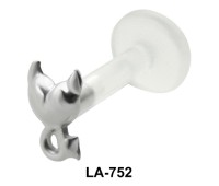 Devil Face Shaped Labrets Push-in LA-752