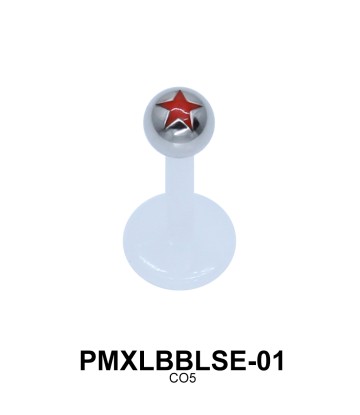 Star Labret Piercing PMXLBBLSE-01