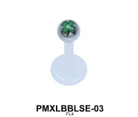 Leaf Labret Piercing PMXLBBLSE-03