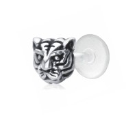 Tiger Face Shaped Tragus Piercing-1005
