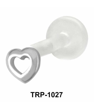 Hollow Heart Tragus Piercing TRP-1027