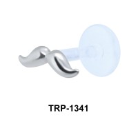 Mustache Tragus and Labret Piercing TRP-1341