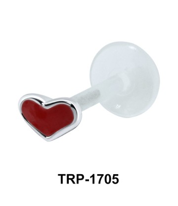 Pretty Heart Shaped Tragus Piercing TRP-1705