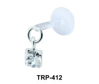 Colorful Stone Tragus Piercing TRP-412