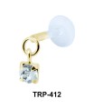 Colorful Stone Tragus Piercing TRP-412