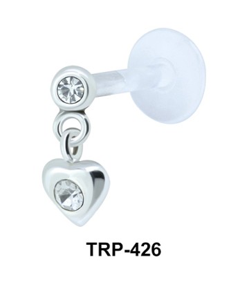Heart Shaped Tragus Piercing TRP-426