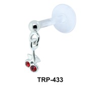 Cherry Tragus Piercing TRP-433