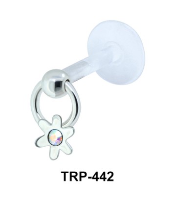 Floral Design Tragus Piercing TRP-442