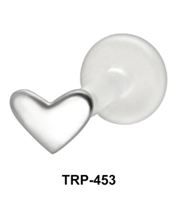 Solid Heart Tragus Piercing TRP-453