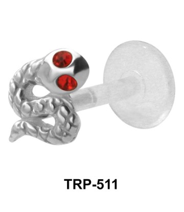 Snake Shaped Tragus Piercing TRP-511 