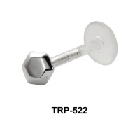Hexagon Tragus Piercing TRP-522