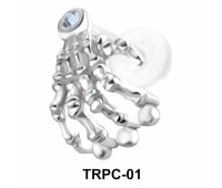 Skeleton Hand Tragus Piercing TRPC-01