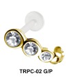 Tail Shaped Tragus Piercing TRPC-02