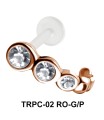 Tail Shaped Tragus Piercing TRPC-02