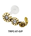 Floral Design Tragus Cuffs TRPC-07