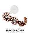 Floral Design Tragus Cuffs TRPC-07