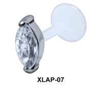Pear Shaped External labrets Piercing XLAP-07