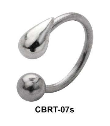 Shiny Drop Circular Barbells CBRT-07s