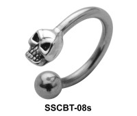 Skull Circular Barbells CBRT-08s