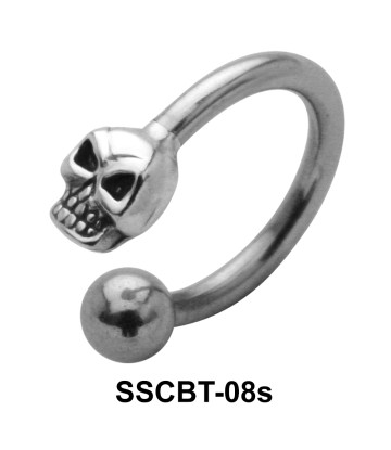 Skull Circular Barbells CBRT-08s