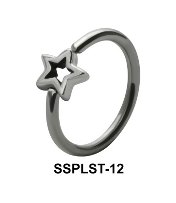 Hollow Star Closure Rings Mini Attachments SSPLST-12