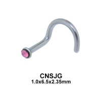 Rhinestone Surgical Steel Nose Stud CNSJG