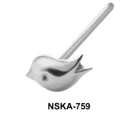 Bird Silver Straight Nose Stud NSKA-759