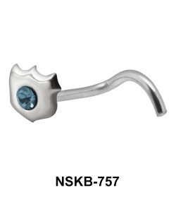 Creative Design Silver Nose Stud NSKB-757