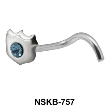 Creative Design Silver Nose Stud NSKB-757