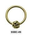 Rose Closure Rings Mini Attachments SSBC-09