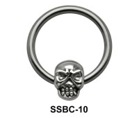Skull Closure Rings Mini Attachments SSBC-10